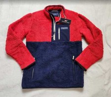 Boys 2T 3T M L XL Vineyard Vines color-blocked sherpa fleece SuperShep jacket