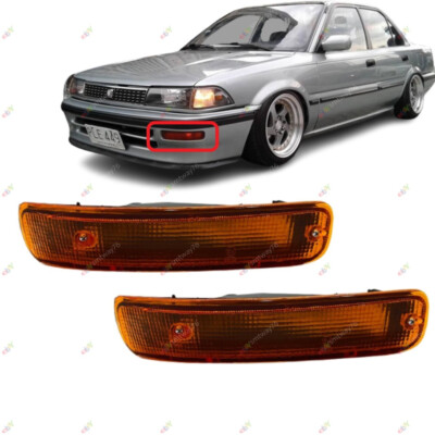 TOYOTA COROLLA TWINCAM AE92 BUMPER CORNER LIGHTS LAMP FRONT LAMP
