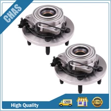 Pair (2) Front Wheel Hub Bearing For Chrysler Aspen Dodge Durango 2007 2008 2009