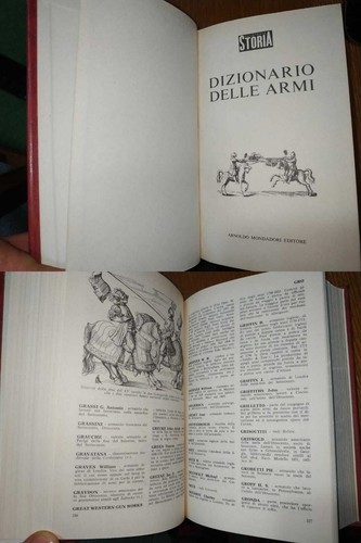 Dizionario Illustrato delle ARMI dalla preistoria al XX secolo. 1970. BALISTICA - Picture 4 of 9