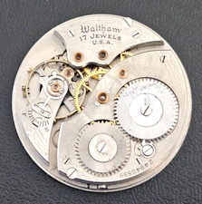 1925 WALTHAM 225 OF 12s 17J WATCH MOVEMENT (BALANCE RUNS WITH ROTATION) LOT.124