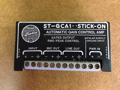 RDL ST-GCA1 Automatic Gain Control Amp STICK-ON Radio Design Labs