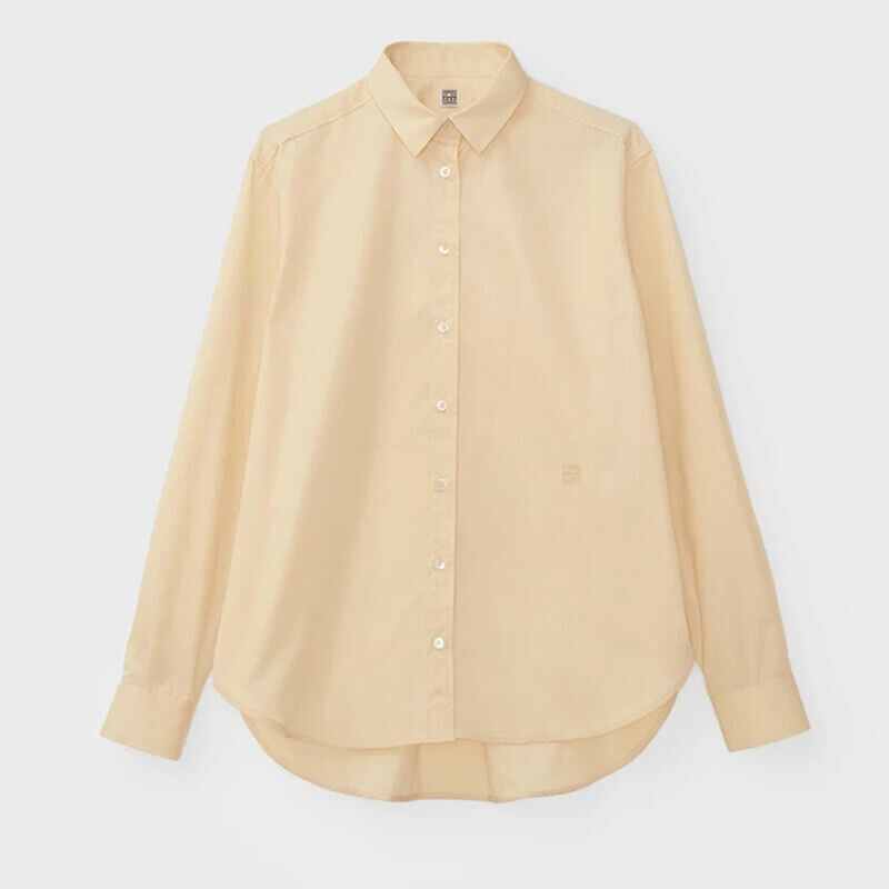 Women`s New Toteme Shirt Irregularity Length Shirts