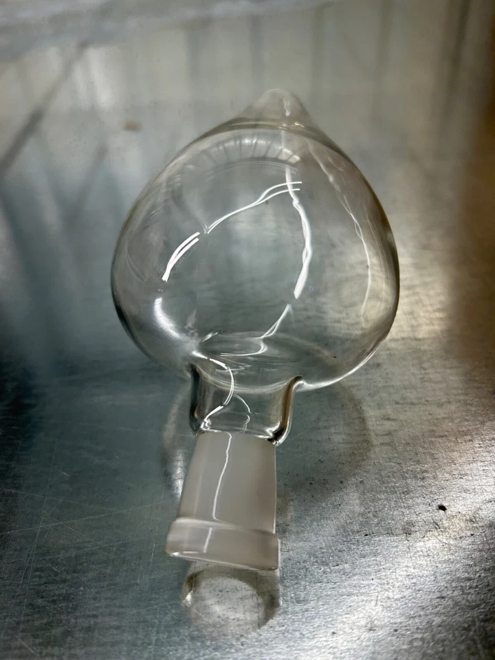 Rasotherm Matraz De Puntas 100 Ml De Vidrio Borosilicatado Con Conexión NS 14 - Imagen 2 de 4