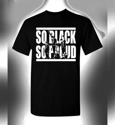 Download So Black So Proud T-Shirt Raised Fist Salute Black History ...