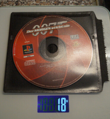 PS1 Spiel CD '' Jams Bond 007 Der Morgen stirbt nie Playstation 1 Sony Black Ops 