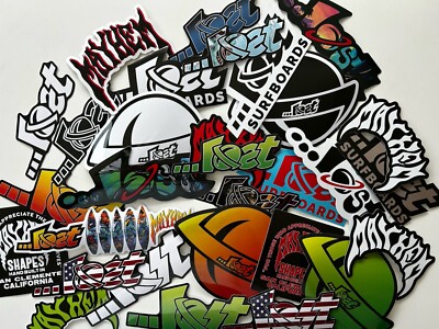 MAYHEM STICKER Lot LOST SURFBOARDS Stickers 20 Lot Florence Volcom Rip Curl