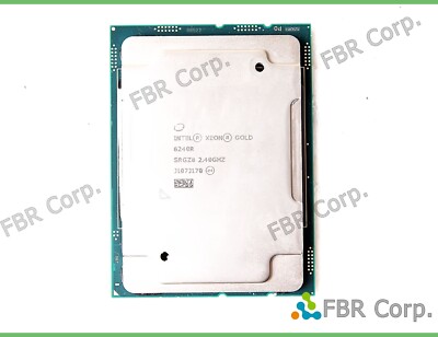 READ Intel Xeon Gold 6240R 24 CORE 2.4GHZ 35.75MB SRGZ8 LGA3647 Processor CPU