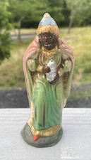 Vintage Western Germany Black Wise Man King Figure Nativity Scene Figurine