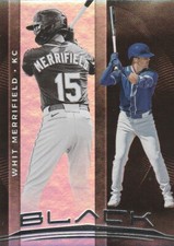 2021 Panini Chronicles BLACK Whit Merrifield #5 Kansas City Royals