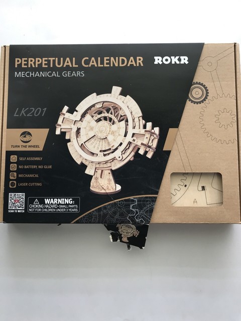 mechanical gears 3d wooden puzzle