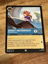 Disney Lorcana- Gadget Hackwrench - 151/204 Azurite Sea NON FOIL Common