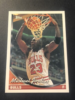 1993-94 Topps Michael Jordan #23 HOF | eBay
