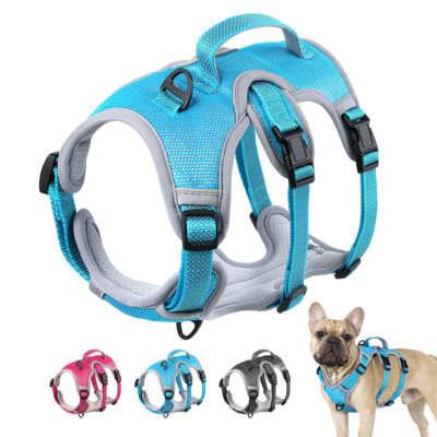 No Pull Dog Pet Harness Adjustable Control Vest Dogs Reflective S M L  Beagle Pug