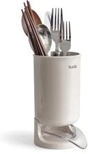 Utensil Drying Holder for Kitchen Counter Self Draining Small Utensil Cutlery 