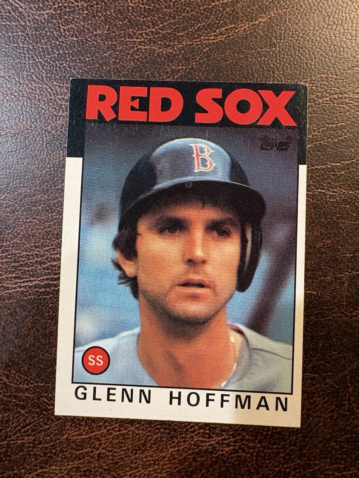 1986 Topps - Glenn Hoffman #38