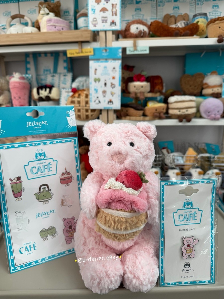Jellycat Shanghai Exclusive Strawberry Cake Leola Bear
