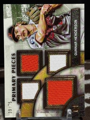 2025 Topps Museum Collection - Single-Player Primary Pieces Quad