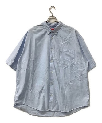 SUPREME Short Sleeve Shirt Loose Fit Oxford S/S Shirt Size SUPREME Short Sleeve Shirt Loose Fit Oxford S/S Shirt Size