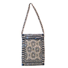 Vintage Antique Steel Beaded FLAPPER Purse circa 1920s SELLER PAYS US TARIFFS