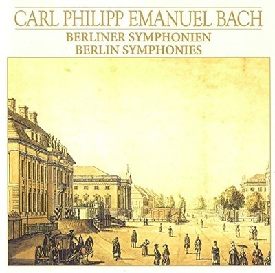 1-CD C.P.E. BACH - BERLINER SYMPHONIEN - HARTMUT HAENCHEN (SCHIJFJ... -  CD 75VG