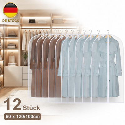 12 Stück Kleidersack Kleiderschutzhülle Anzugtasche Schutzhülle für Kleidung DHL