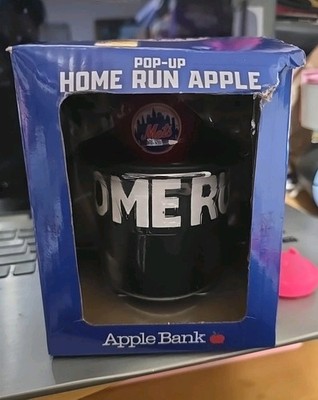 2025 NY Mets Pop-Up Homerun Apple, From 9/19/25 Game, Box Damaged Some, NEW