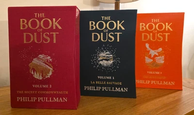 Book of Dust Philip Pullman ALL Signed Slipcase Editions incl Rose Field - Image 1 of 4