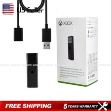 Official Wireless Xbox One Controller Adapter USB Receiver Microsoft Windows PC