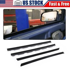 4pc Inner Outer Window Sweep Felt Seal Weatherstrip Kit Fit For Chevy Truck Us 4pc Inner Outer Window Sweep Felt Seal Weatherstrip Kit Fit For Chevy Truck Us