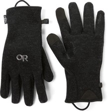 OUTDOOR RESEARCH - Flurry Sensor Gloves - XL - Black - Wool - Touch Screen - 60