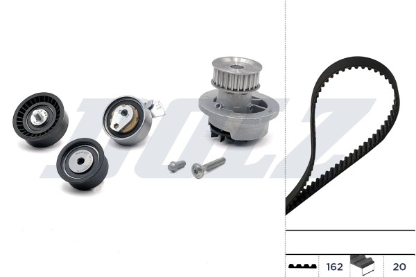 ✅Fits DOLZ KD067 TIMING KPL. + WATER PUMP   ⭐UK Seller⭐
