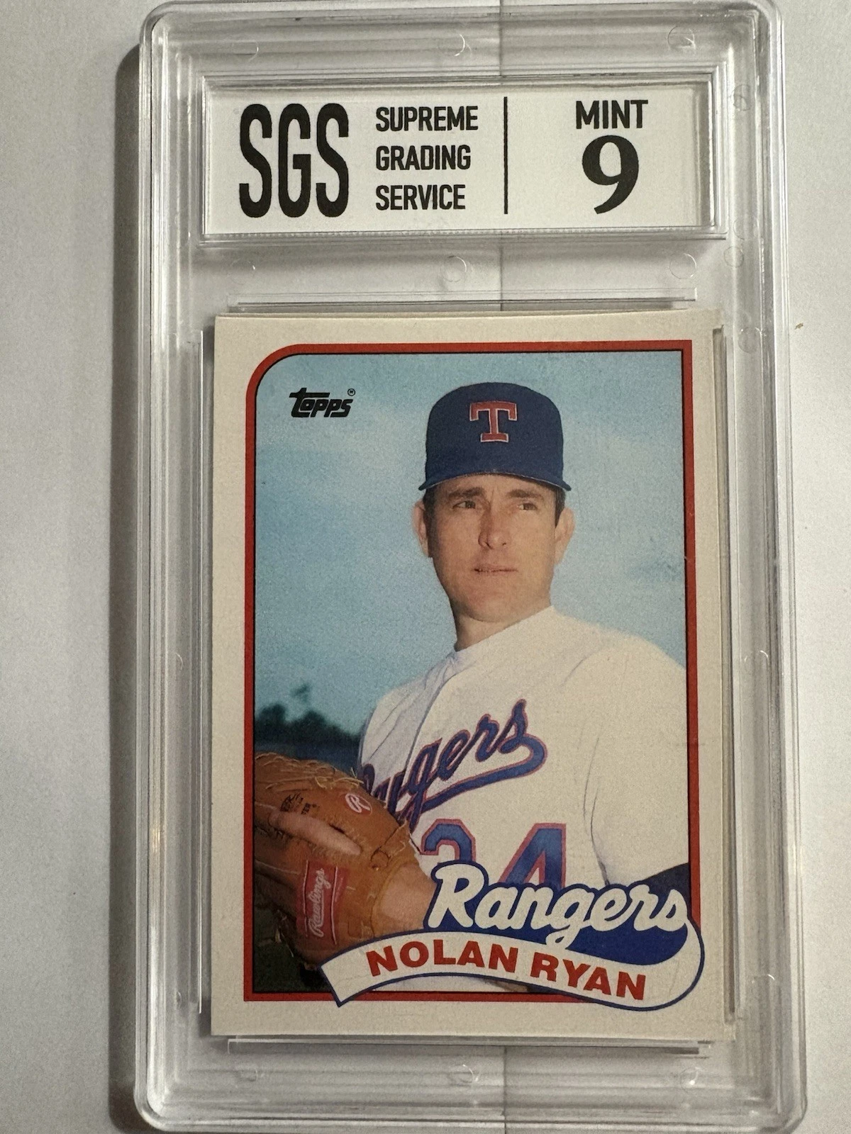 1989 TOPPS TRADED TIFFANY #106T NOLAN RYAN