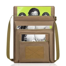 Range Target Carry Case for Shooting Range Bag with 3 Zipper Pockets Front Wa...