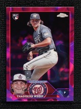 2023 Chrome Update Magenta & Purple Lava Lamp Refractor Thad Ward Thaddeus 14os