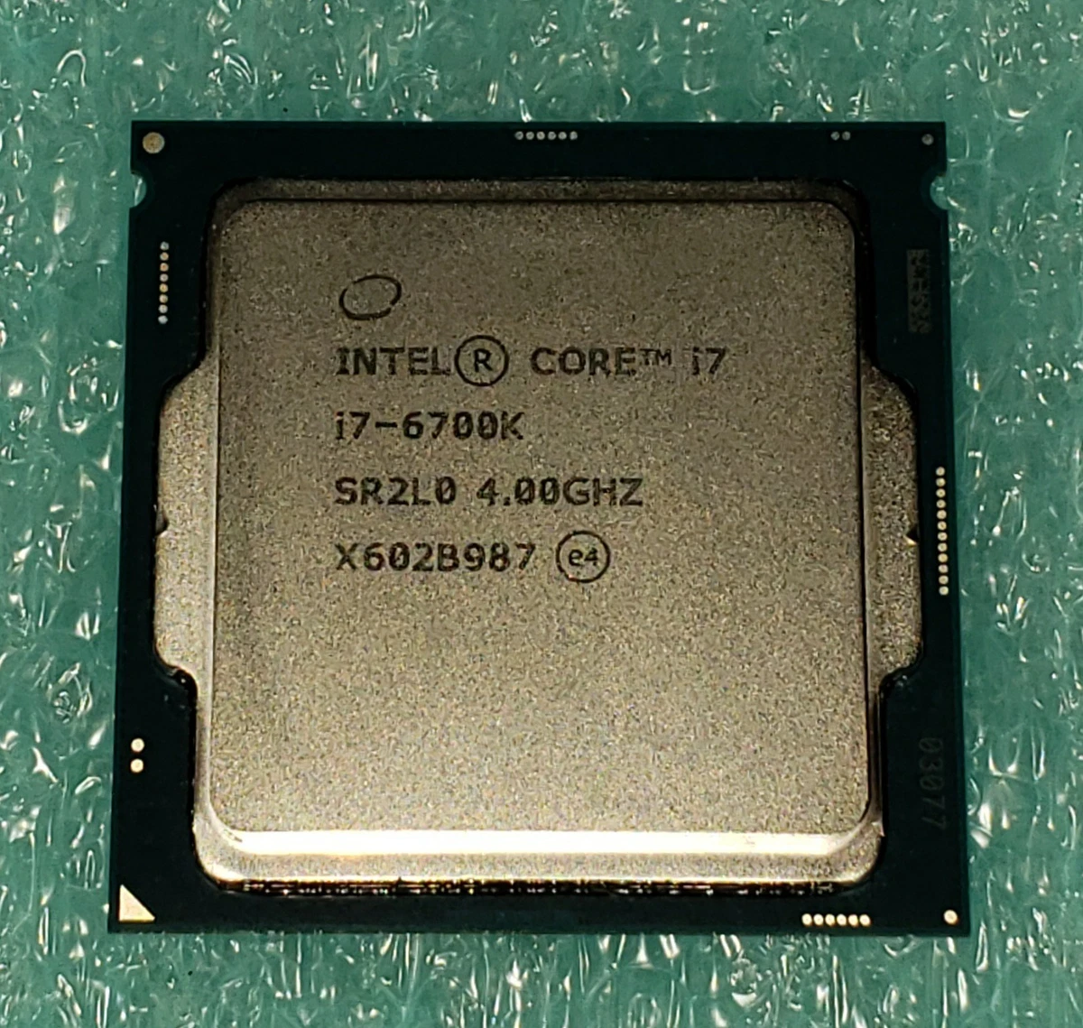 Core i7 6th Gen. Intel Core i7-6700K Processor Model LGA 1151/H4