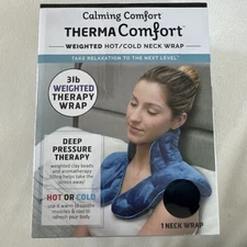 Calming Comfort ThermaComfort 3lb Weighted Hot Neck Shoulder Wrap/As seen onTV!