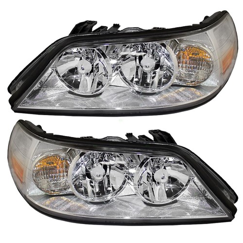 For 2005-2011 Town Car Headlight Set 6W1Z13008AB