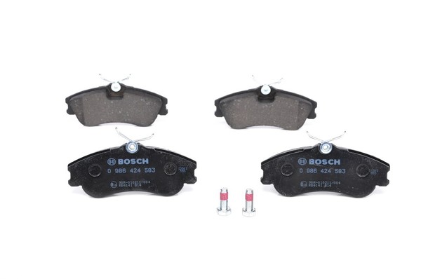 Bosch 0 986 424 583 Bremsbelagsatz, Scheibenbremse For CitroËN Peugeot-image