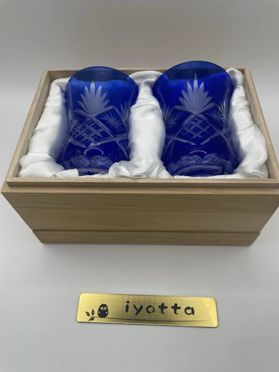 Blue Glass Vintage Original Japanese Antiques for sale | eBay