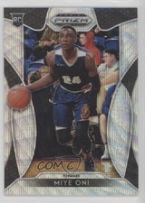 2019-20 Panini Prizm Draft Picks Blue Wave Prizm 61/299 Miye Oni #60 fv6