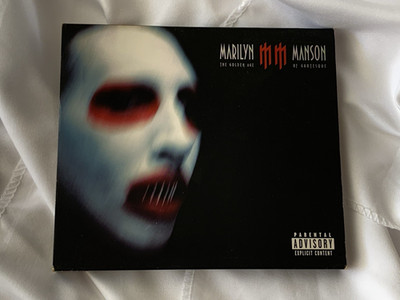 Marilyn Manson Golden Age Of Grotesque CD + DVD 1st US Edition Doppelherz Hype