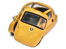 BMW Isetta 250 Schuco '80 1:38 Made in Germany Loose Yellow
