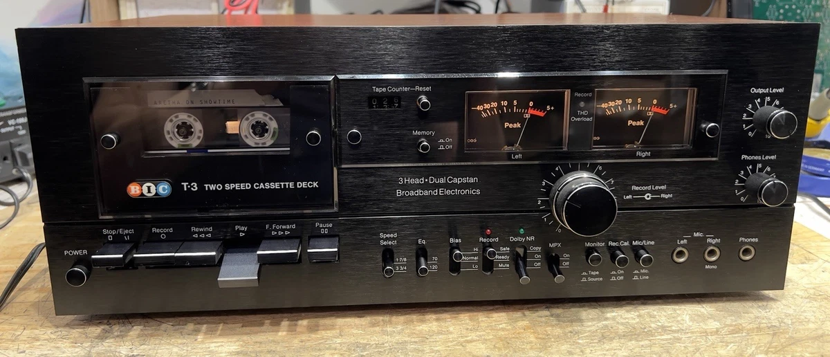 3 Head Cassette In Vintage Cassette Decks for sale | eBay