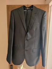 Next 3-Piece Suit - Grey - Mens - 36R Jacket - 38R Waistcoat - 32R Trousers