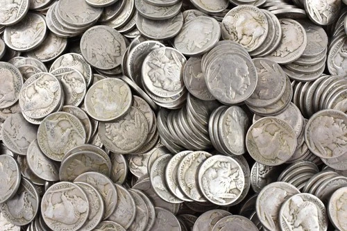 ROLL (40) Mostly 1930's Some 1920's Full Date Buffalo Nickels *9016