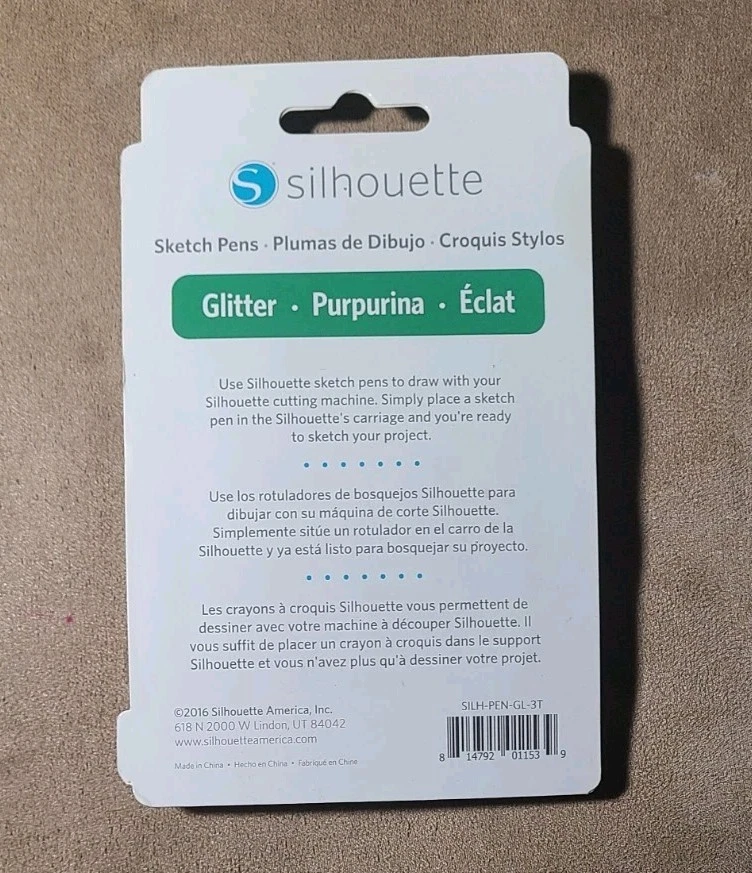 silhouette sketch pens Glitter  - Image 2 of 2