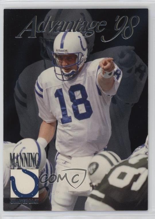 Peyton Manning Collector's Edge Advantage #189 Silver