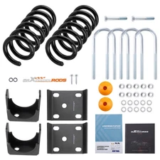 Front 3" Rear 6" Drop Kit for Chevy Silverado GMC Sierra C1500 2WD 1988-1998