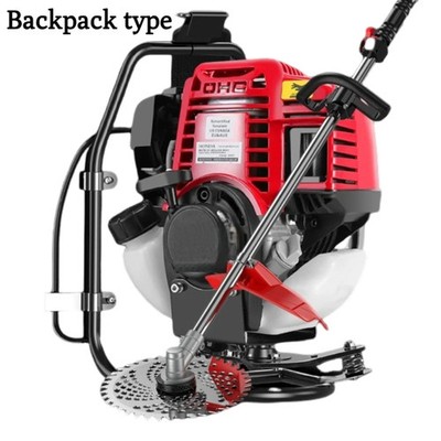 High-Power Four-Stroke Backpack Brush Cutter for Land Clearing and Brush Cutting